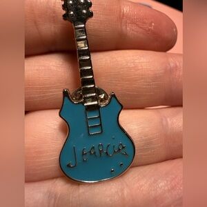RARE J. Garcia Blue Guitar Tie Tac